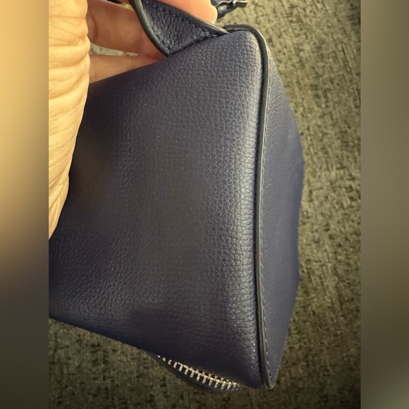 Kate Spade Madison Flap Backpack Parisian Navy Leather Bag KC428 NWOT - Picture 7 of 16